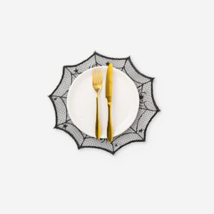 Round spiderweb placemats - 4 pcs - Image 3
