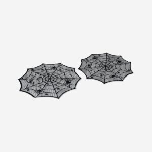 Round spiderweb placemats - 4 pcs - Image 2