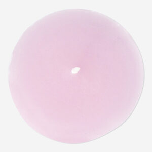 Rustic pink pillar candle - 8 cm - Image 3