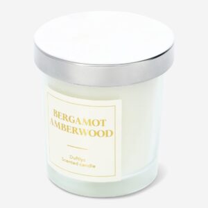 Scented Candle - Bergamot and Wood Fragrance - Image 3