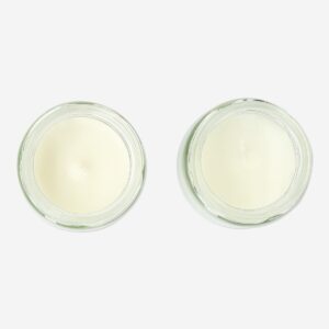 Scented candles with white birch fragrance - 2 pcs - Image 3