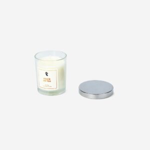 Scented candle with peach fragrance - Image 3