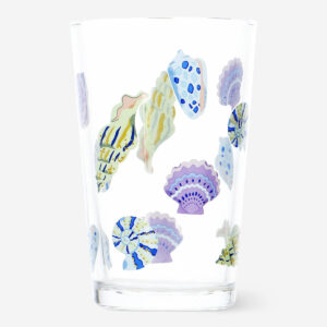 Sea shells drinking glass. 220 ml - Image 2