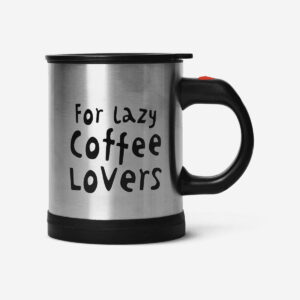 Coffee Lovers Self-Stirring Mug - Image 1
