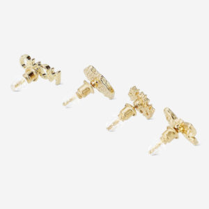 Set of Christmas earrings in giftbox - 4 pairs - Image 3