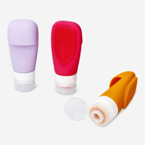 Silicone bottles for travel - 3 pcs - Image 2