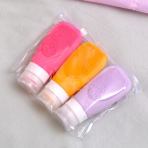 Silicone bottles for travel - 3 pcs - Image 3