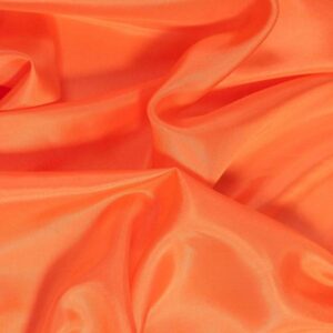 Silk Habotai Fabric - Orange