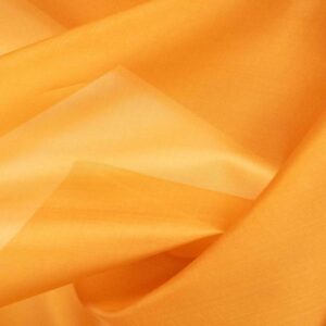 Silk Satin Organza Fabric - Golden - Image 1
