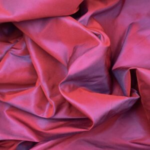 Silk Dupion Fabric - Plum - Image 1