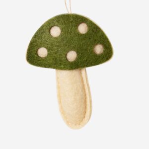 Small felt mushrooms for hanging - 4 pcs - Image 3