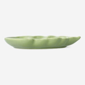 Small Leaf-Shaped Dish - Green - Image 3