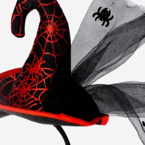 Small witch's hat on hairband - For adults - Image 3