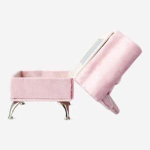 Sofa shaped velvet jewellery storage - Image 3