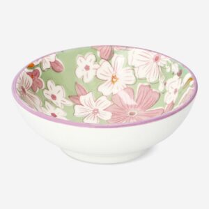 Soya bowl with flowers - Image 1