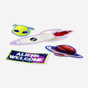 Space iron-on patches. 4 pcs - Image 3