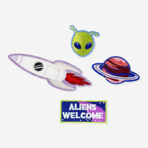 Space iron-on patches. 4 pcs - Image 2