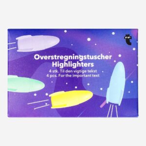 Spaceship highlighters. 4 pcs - Image 1