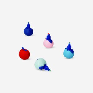 Stackable apple highlighthers - 4 pcs - Image 2