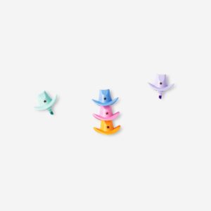 Stackable cowboy hat highlighters - 5 pcs - Image 1
