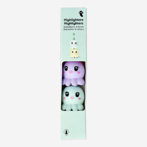Stackable octopus highlighters - 4 pcs - Image 1