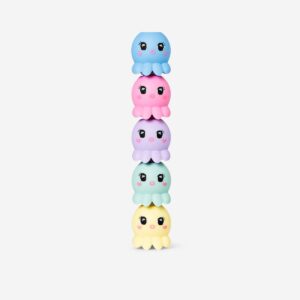 Stackable octopus highlighters - 4 pcs - Image 2