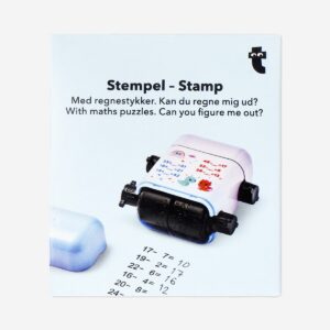 Stamp with math puzzles
