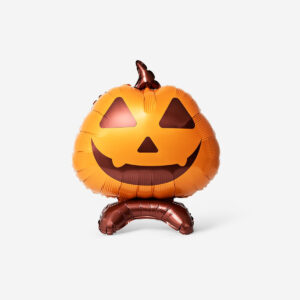 Standing pumpkin foil balloon - 45 cm