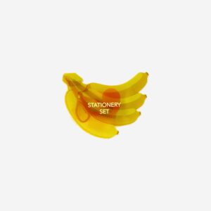 Stationery kit in banana box - Image 1