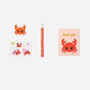 Stationery kit - Mini crab backpack - Image 2