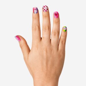 Stick-On Nail Polish Wraps - 24 pcs - Image 3