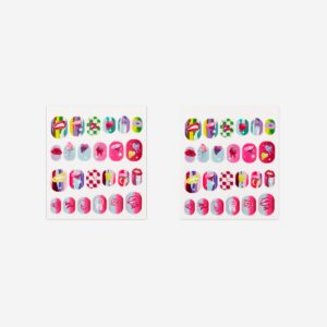 Stick-On Nail Polish Wraps - 24 pcs - Image 2