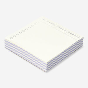 Sticky memos with scalloped lines - Image 1