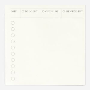 Sticky memos with scalloped lines - Image 2
