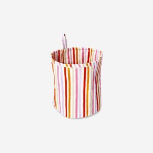 Storage basket with stripes - 20 cm - Image 3