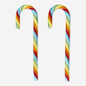 Strawberry flavoured candy canes - 8 pcs - Image 2