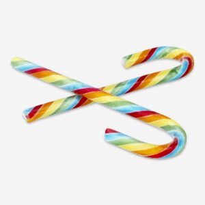 Strawberry flavoured candy canes - 8 pcs - Image 3