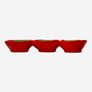 Strawberry serving bowl. 3 pcs - Image 2