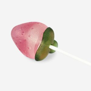 Strawberry shaped lollipop - Image 3