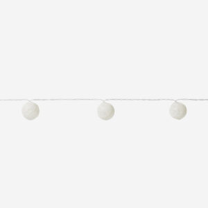 White Ball String Lights - 435 cm - Image 2