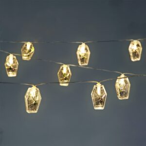 String Lights with Coffins and Spiders - 275 cm - Image 2