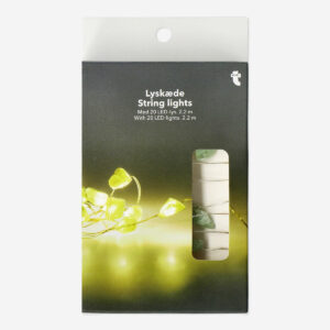 String lights with crystals - 226.5 cm - Image 1
