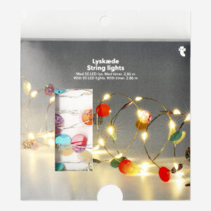 String lights with sequins - 286 cm - Image 1