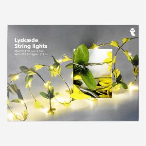 String lights with yellow flowers - 230 cm - Image 1