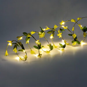 String lights with yellow flowers - 230 cm - Image 3