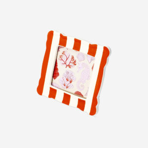 Striped ceramic picture frame - 10x50 cm - Image 3