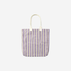 Striped shopping bag
