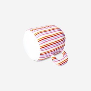 Stripy mug cushion - Image 3