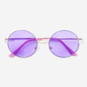 Round purple sunglasses - Image 1