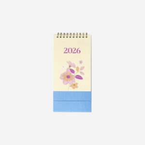 Tall monthly desk calendar 2026 - Image 1